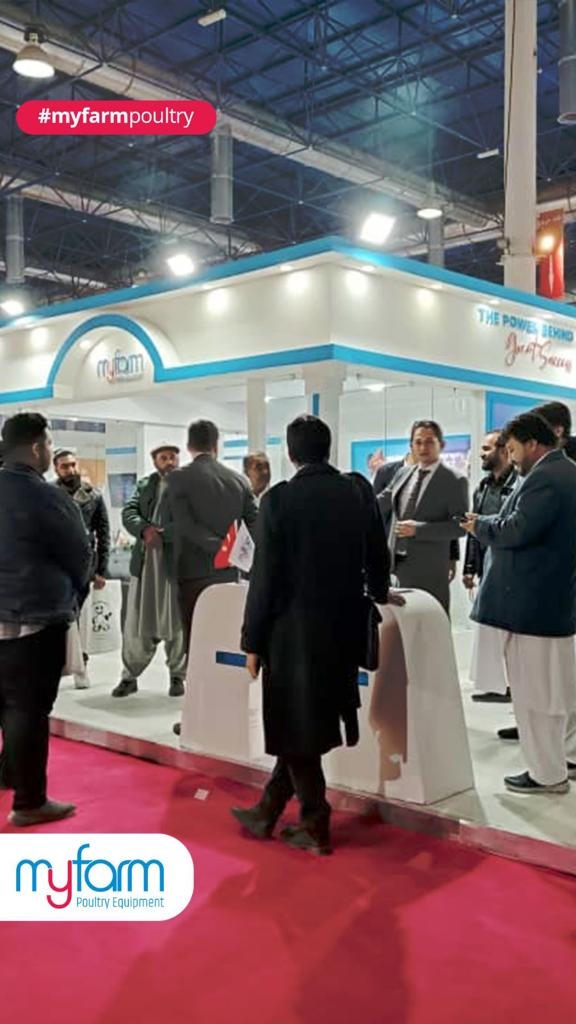 We were at the International Livestock & Poultry Exhibition in Iran. 